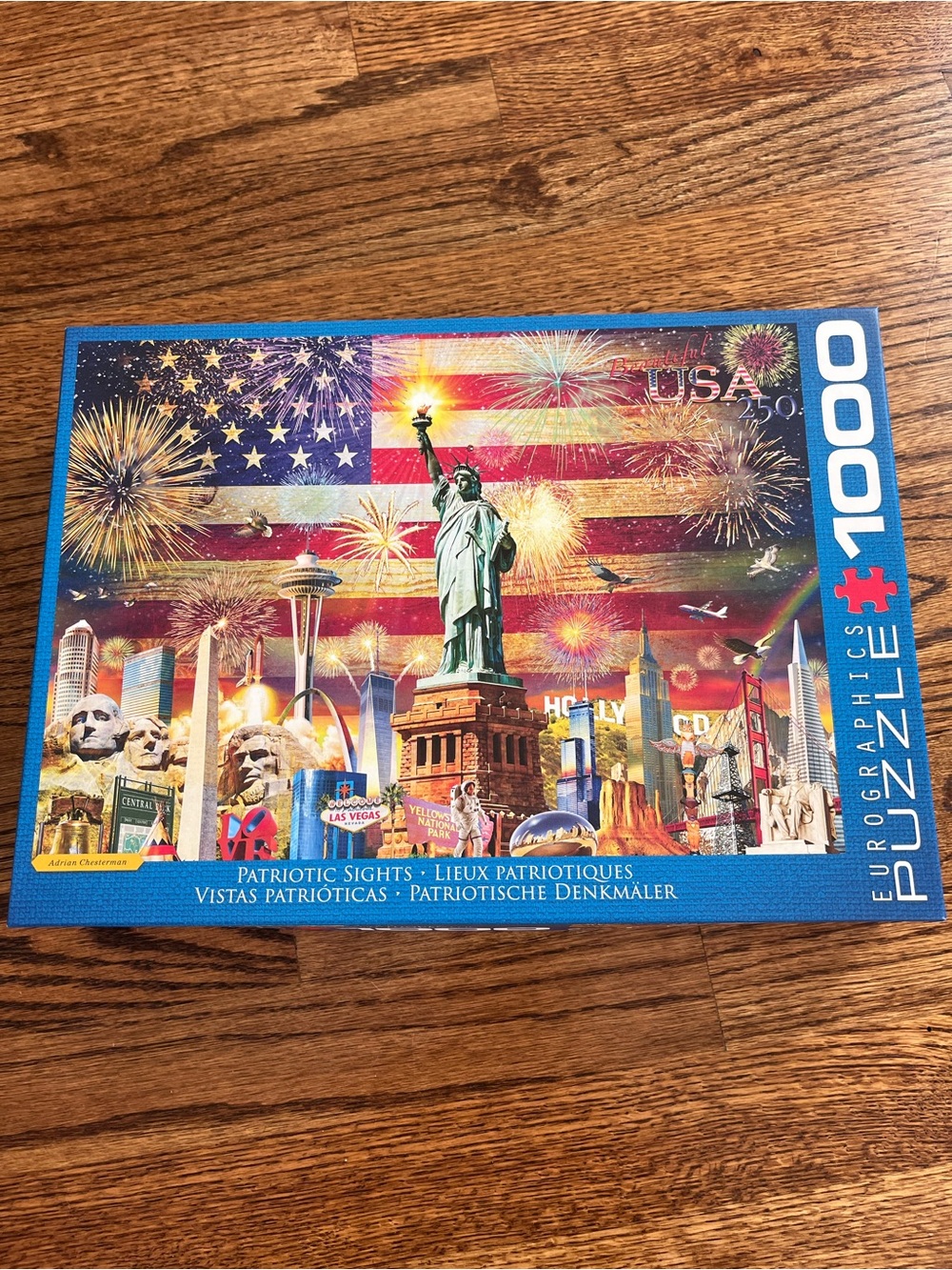 Eurographics Patriotic Sights 1000-Piece Jigsaw Puzzle